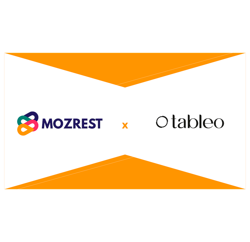tableo x Mozrest partnership