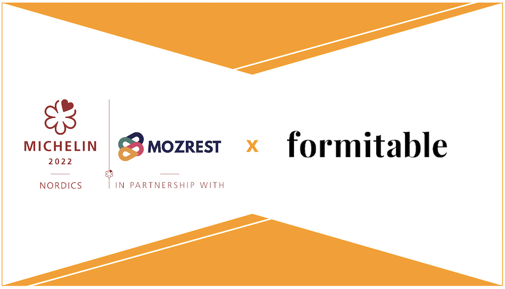 Partnership - Logos of the MICHELIN Guide, Mozrest and formitable