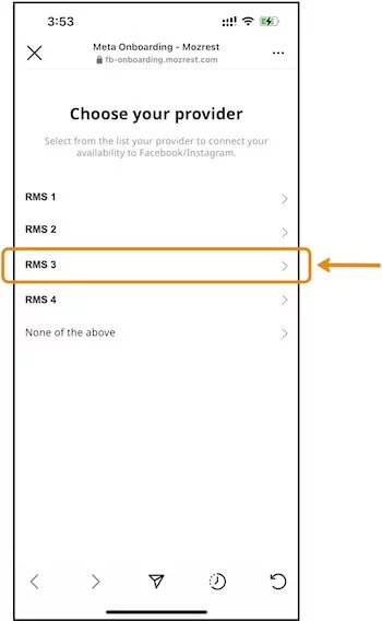 How to add the ‘Reserve’ Button to Instagram - Step 4