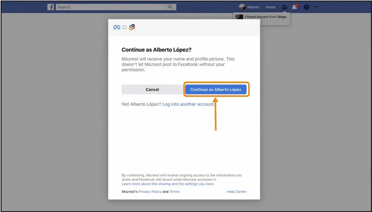 How to add the ‘Reserve’ Button to Facebook - Step 5