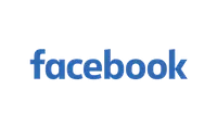 Facebook logo - rectangle format