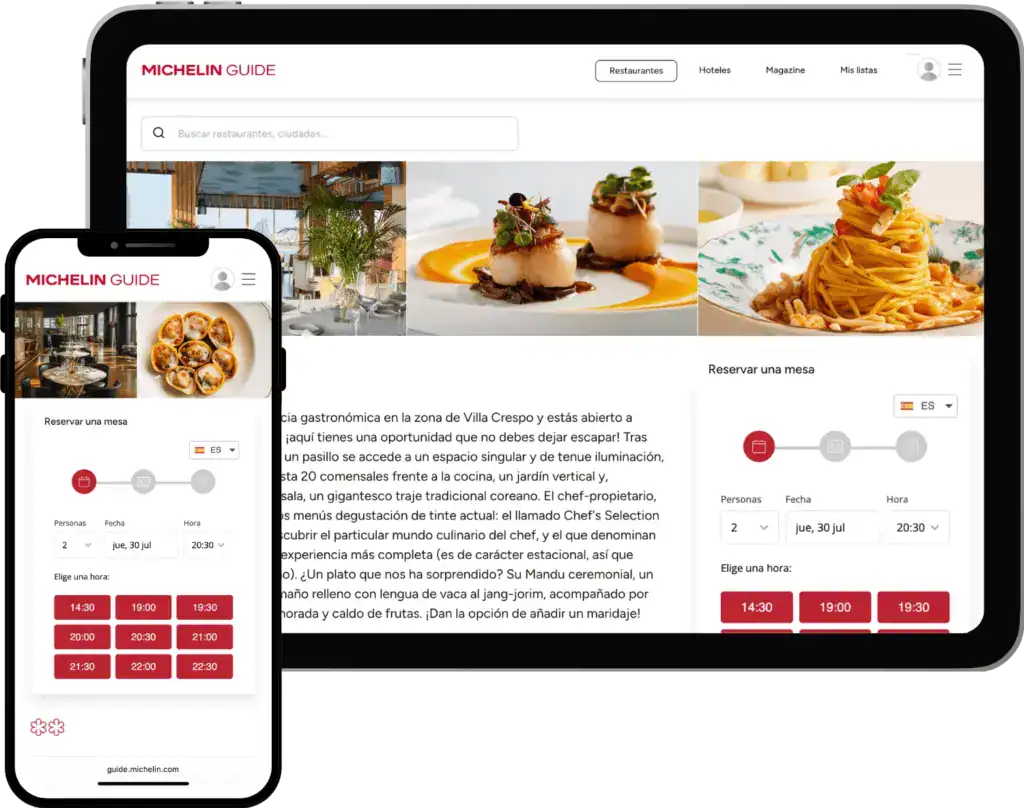 MICHELIN Guide Bookings Argentina - Mozrest